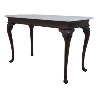 Stickley Colonial Williamsburg Marble Top Governors Palace Sideboard For Sale