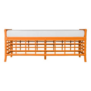 Luna Bench - Orange For Sale