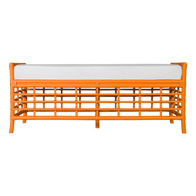 Luna Bench - Orange For Sale