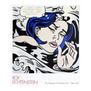 Drowning Girl, Roy Lichtenstein Screen Print