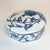 Ceramic Mid-Century Chinoiserie Hollywood Regency Blue-White Two Partridge Octagonal Box. For Sale - Image 7 of 7