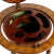 Italian Cocktail Bar Cart on Decorated World Map, 1950s For Sale - Image 6 of 12