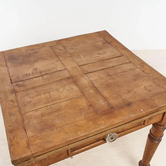 Wood Romagnolo Table in Elm, 1800s For Sale - Image 7 of 9