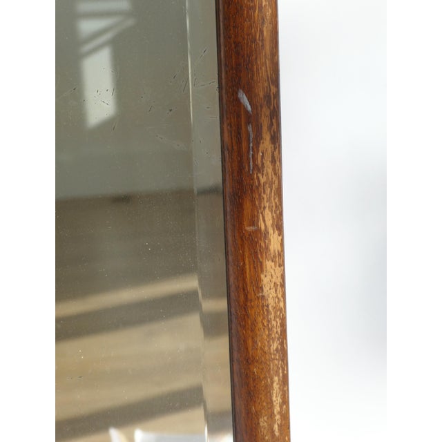 Large Antique Dutch Scalloped Mirror For Sale - Image 9 of 12