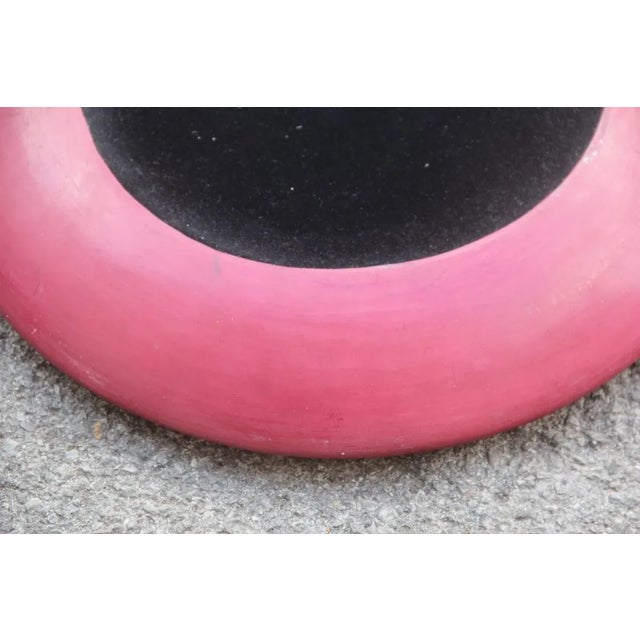 Gold & Red Warrior Ceramic Plate, 1960s For Sale - Image 12 of 13