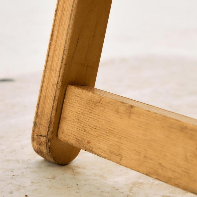 Foldable Beech Chair, 1980s For Sale - Image 15 of 18