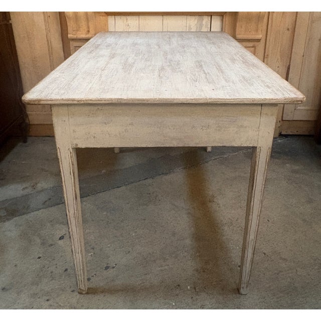 19th Century Swedish Gustavian Style Writing Desk Table For Sale - Image 4 of 8