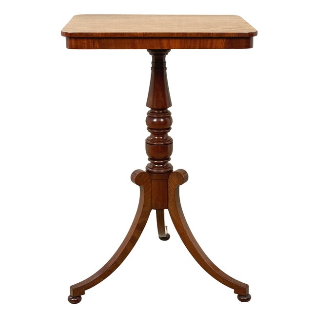 Hollywood Regency Regency Rectangular Mahogany Wine Table, 1820 For Sale - Image 3 of 13