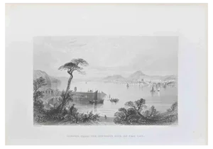 William Henry Bartlett, Dundee from the Opposite Side of the Tay, 19th Century, Lithograph