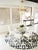 Elevate your space with this exquisite hand-painted wood panel, featuring a sophisticated chinoiserie design in gold on a...