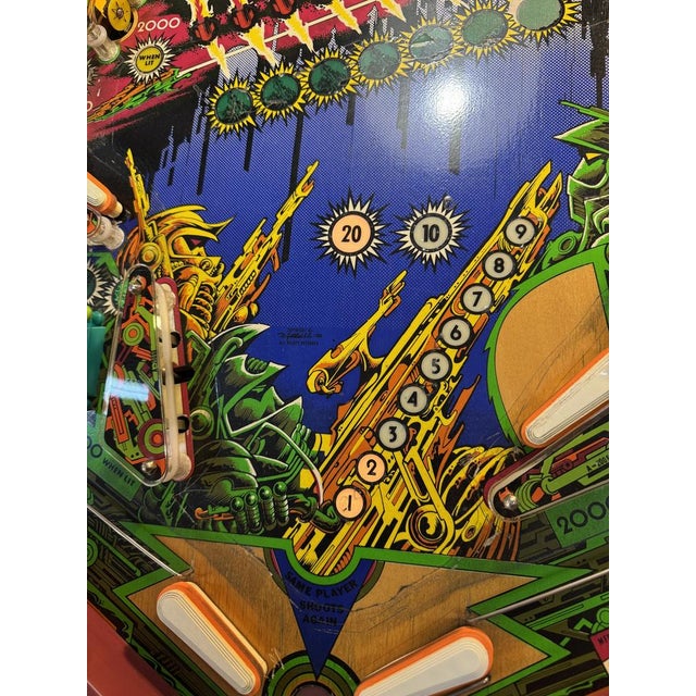 Plastic Counterforce Pinball Machine from Gottlieb, 1980 For Sale - Image 7 of 15