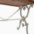 French 19th Century Cast Iron Bistro Table For Sale - Image 9 of 9