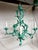 Vintage 1970s Italian Tole Chandelier With Verdigris Finish, Five Arms For Sale - Image 12 of 12