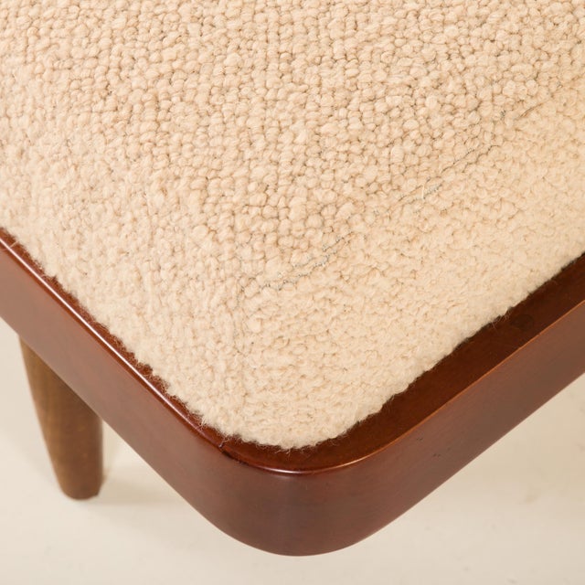 Beige Mid-Century Modern Danish Daybed from Horsnæs, 1960s For Sale - Image 8 of 11