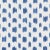 Rustic Sample - Schumacher Izmir Ikat Fabric in Blue For Sale - Image 3 of 3
