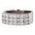 0.85ctw Diamond Ring Platinum Size 7.5 Anniversary Band Stackable For Sale