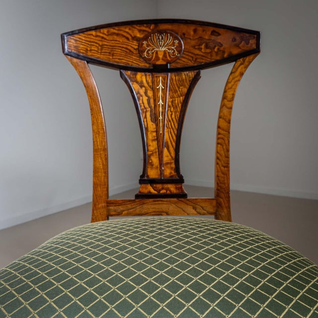 19th Century Biedermeier Side Chairs, Vienna around 1810 For Sale - Image 4 of 5