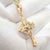 Loree Rodkin 18k Yellow Gold + Silver Cross Diamond Necklace For Sale - Image 10 of 12
