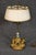 19th Century French Bronze Ormolu and Porcelain Figural Desk Lamp For Sale In Philadelphia - Image 6 of 8