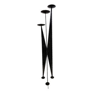 Large Brutalist Candlestick, 1960s For Sale