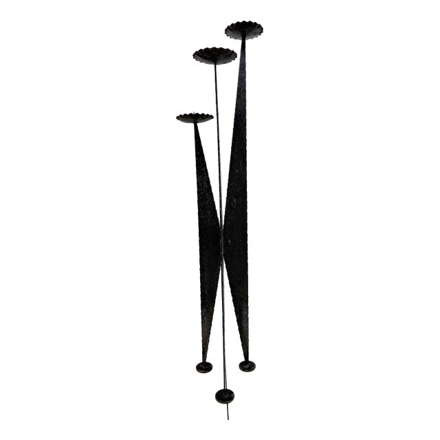 Large Brutalist Candlestick, 1960s For Sale