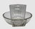 Glass Vintage Moet & Chandon Petite Liquorelle Champagne Chiller Ice Bucket and Bowl For Sale - Image 7 of 12