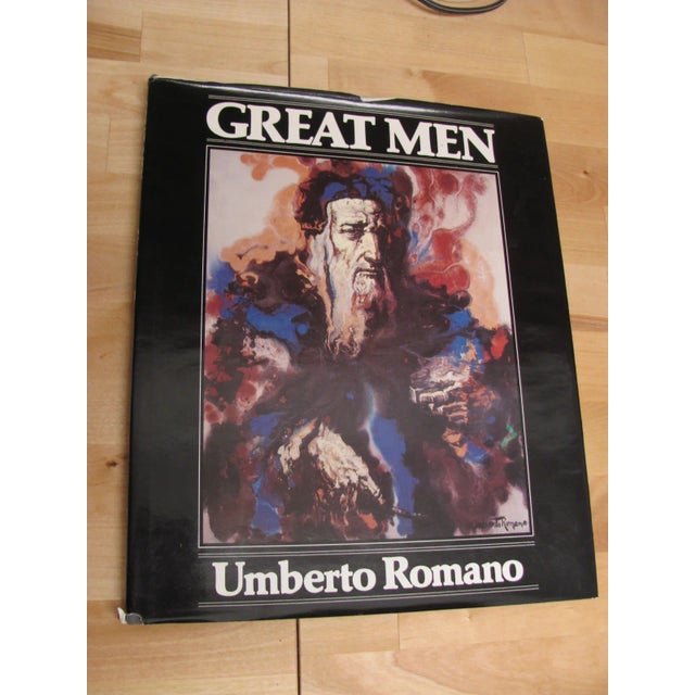 1979 "Great Men" by Umberto Romano 1st Printing Signed by the Artist With Drawing Art Book For Sale - Image 12 of 12
