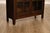 Wood Antique Mission Oak Arts And Crafts Two Door Bookcase For Sale - Image 7 of 18