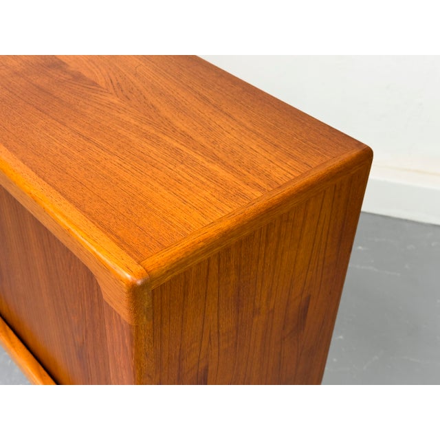 Danish Teak Sideboard with Tambour Doors from CFC Silkeborg, 1970s For Sale - Image 16 of 18