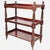 19th-Century English Regency Mahogany Three-Tier Butler’s Trolley Étagère For Sale - Image 4 of 6