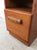 Mid Century Modern Nightstand With Drawer & Drop Front Cabinet by Heywood Wakefield For Sale - Image 15 of 17