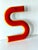 1960s Industrial Enamel Letter S, 1960 For Sale - Image 5 of 11
