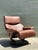 Wood Vintage Ekornes “Stressless” Leather Lounge Chair For Sale - Image 7 of 8
