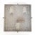 Metal Mid-Century Italian Crystal Glass & Steel Squared Sconce, 1970s For Sale - Image 7 of 11