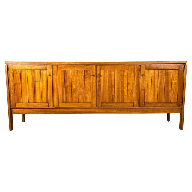 Vintage Oak Sideboard attributed to Van Den Berghe Pauvers, 1970s For Sale - Image 15 of 15