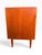 Danish Teak Four-Drawer Dresser | Arne Vodder | Sculpted Pulls & Finished Back | C. 1960s, Attributed For Sale - Image 6 of 13