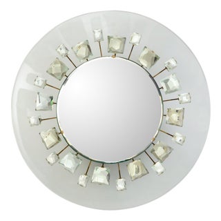 Model 2044 Backlit Mirror by Max Ingrand for Fontana Arte, 1950s For Sale