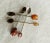 Set of Four Mid-Century Sterling Silver Spoons With River Amber For Sale - Image 11 of 12