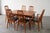 1960s Beautiful Danish Mid Century Modern Teak Dining Table Professionally Refinished For Sale - Image 9 of 9