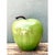 Contemporary Vintage Monumental Green Ceramic Apple Sculpture For Sale - Image 3 of 12