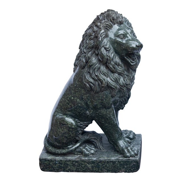 Large Italian Grand Tour Granite "Medici" Lion 19th Century For Sale