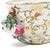 Chinoiserie Chinese Chinoiserie Porcelain Footbath / Jardinière With Hummingbirds, Flowers & Pomegranate Handles For Sale - Image 3 of 11