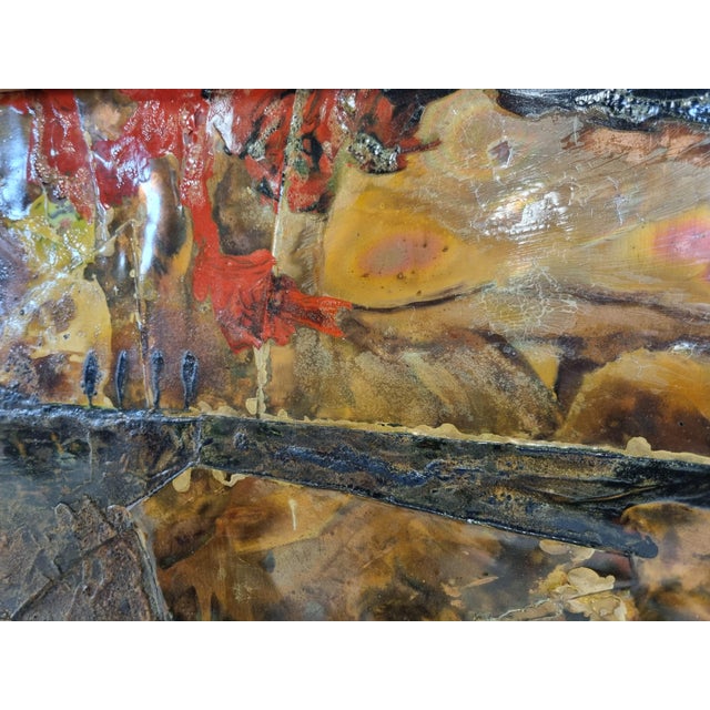 Copper Plaque by Germain Rotsaert, 1960s For Sale - Image 4 of 8