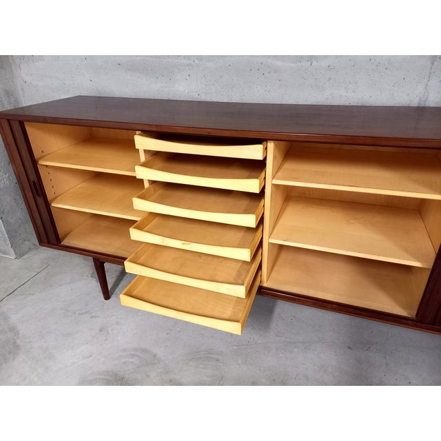 Vintage Scandinavian Sideboard in Rosewood by Arne Vodder, 1960s For Sale - Image 10 of 18