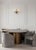 Bently Gray and Gold Armchair Dining Chair For Sale In Los Angeles - Image 6 of 7