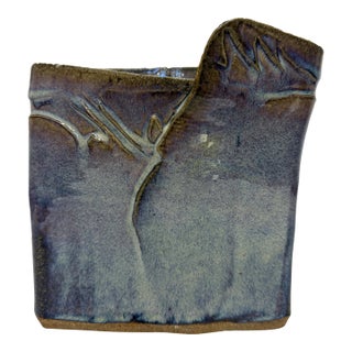 Vintage Glazed Pottery "Jean" For Sale