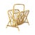 Boho Chic Boho French Rattan Magazine Rack, 1960s For Sale - Image 3 of 17