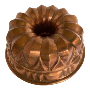 Copper Jelly or Cake Mold, Circa Early 20th Century