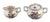 Ceramic Vintage Royal Doulton "Old Leeds Spray" Pattern Sugar & Creamer Set For Sale - Image 7 of 7