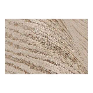 Rug & Kilim’s Contemporary Textural Rug With Beige and Cream White Tones For Sale